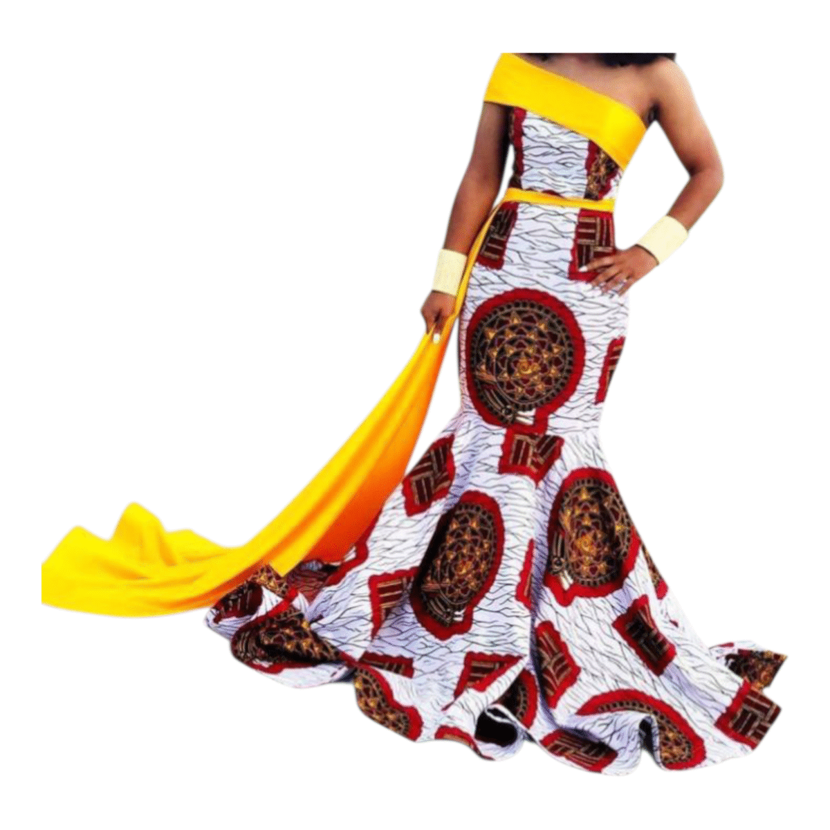 Exquisite long outdoors posh dress - Image 1