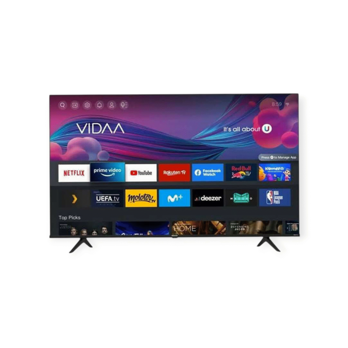 Hisense 43' Smart 4K UHD TV - Image 1