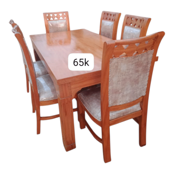 5 Seater Mahogany Dining set