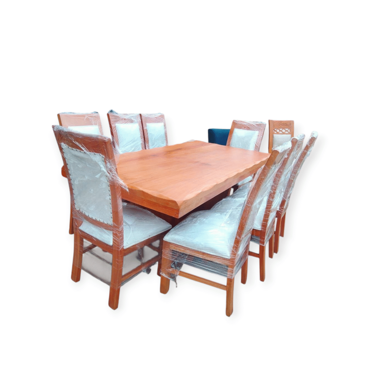 8 seater mahogany dining set - Image 1