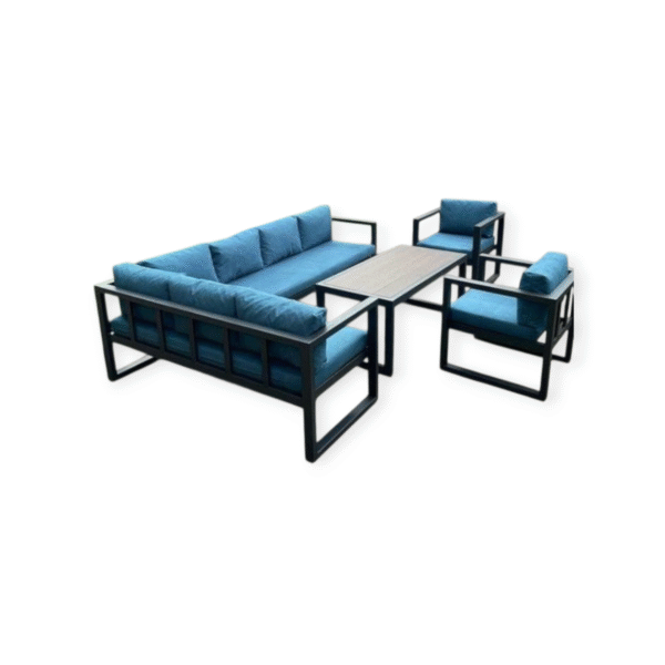 Outdoor metal sofa set